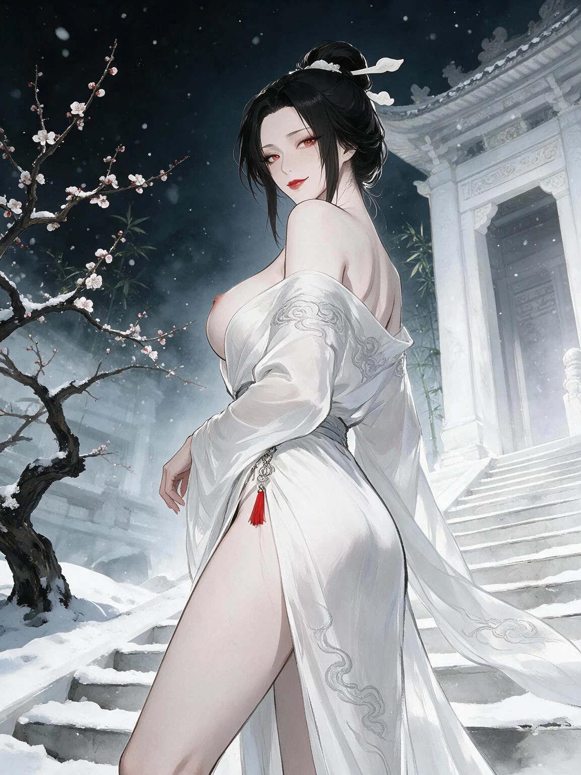 清冷师尊居然是15年前杀害我满门的女魔头