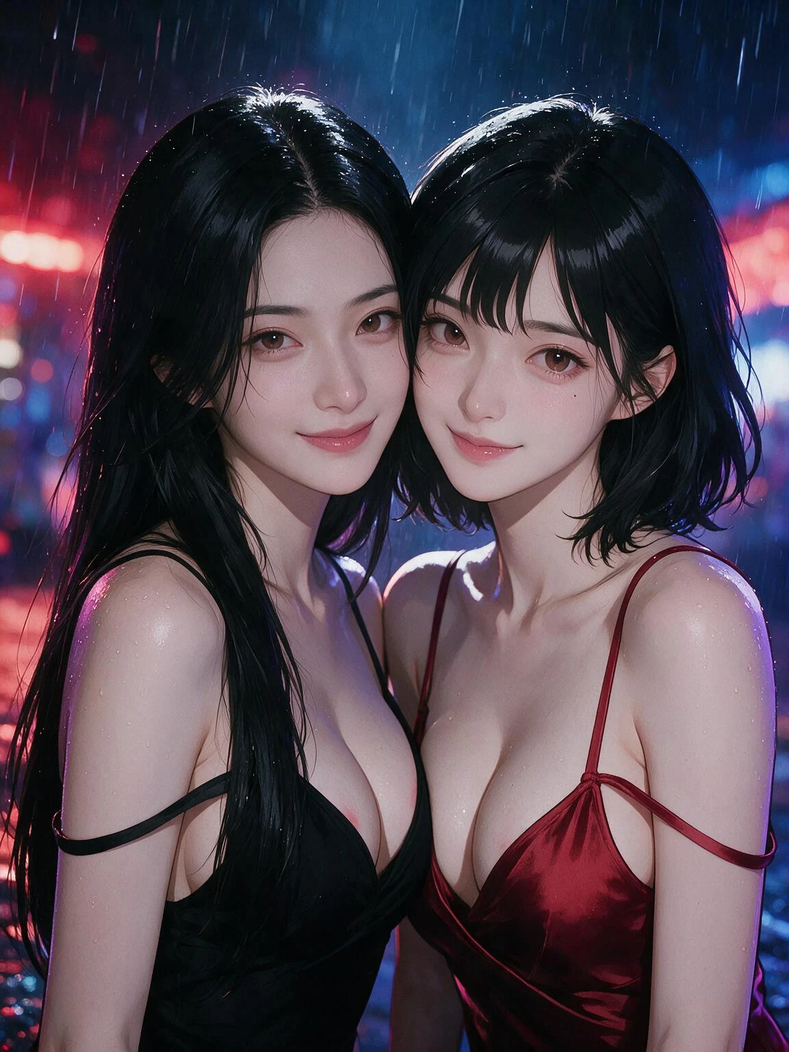 在KTV点到了双胞胎校花