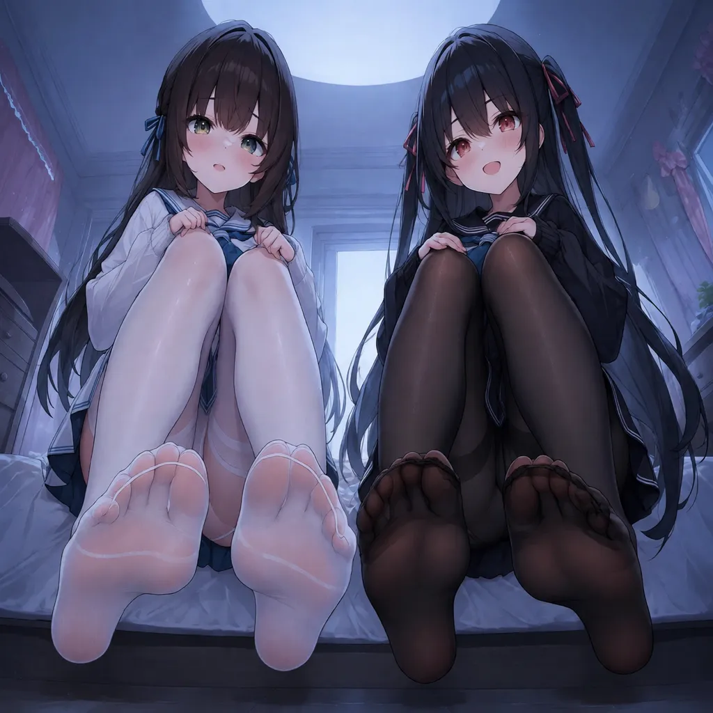 和雌小鬼妹妹还有温柔可爱的妹妹在家的一天