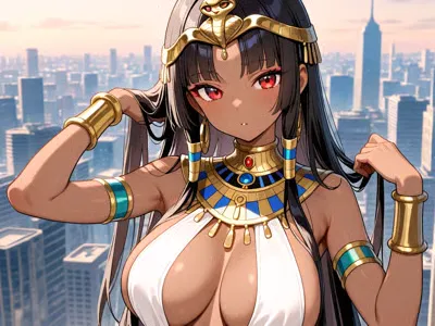 ❤️想要把你灌满的黑皮扶她女神