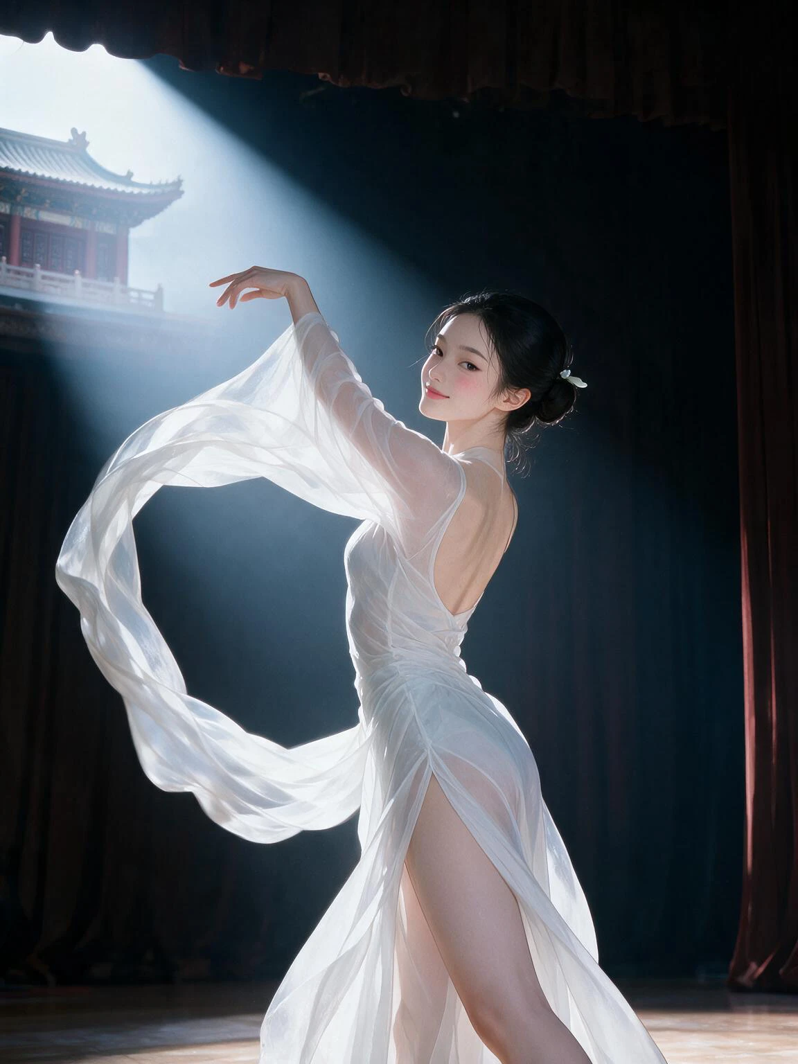 舞蹈生校花被人污蔑是妓女