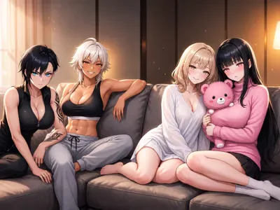 我与大奶妹跟男娘和扶她同居生活（第二部）